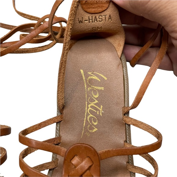 Westies Brown Leather Strap Sandals Size 8 - Picture 9 of 10